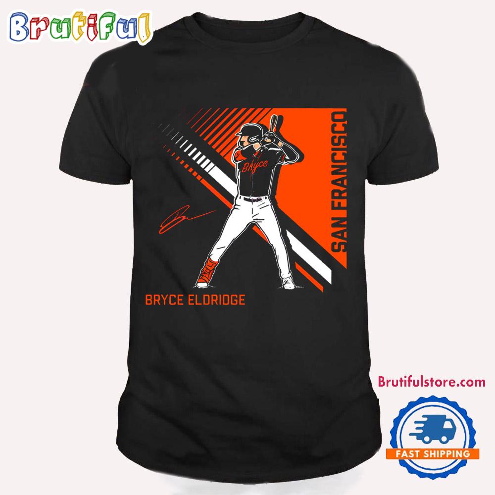 Bryce Eldridge Signature San Francisco Giants Baseball T Shirt