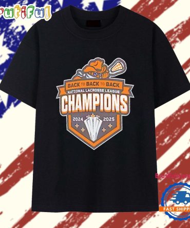 Buffalo Bandits 2025 National Lacrosse League Champions T Shirt