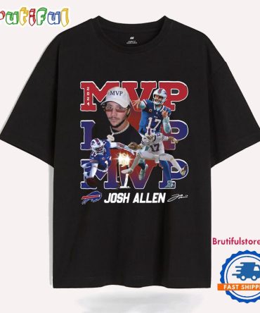 Buffalo Bills Josh Allen Nfl 2025 Mpv T Shirt