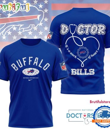 Buffalo Bills Nfl National Doctors Day Unisex 3D Shirt