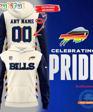 Buffalo Bills Pride 2025 Custom Hoodie Shirt