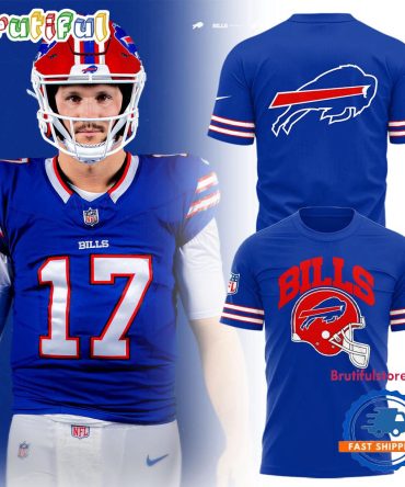 Buffalo Bills Red Helmet 2025 T Shirt