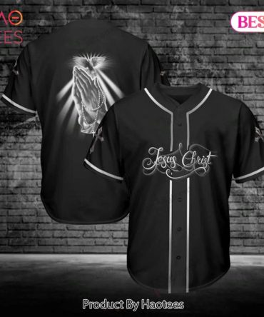 Premium Jesus Christ Baseball Jersey - Stylish Faith Apparel For Men/Women - Haotees