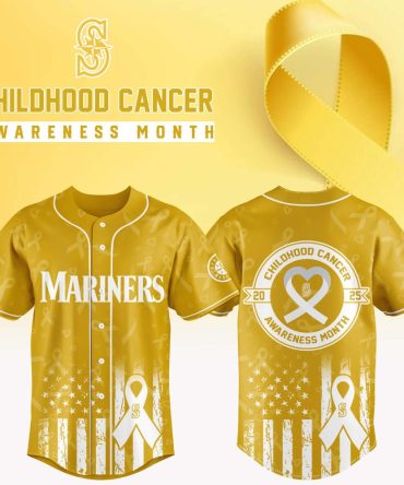 Seattle Mariners Baseball X Childhood Cancer Awareness Month Special Edition 2025