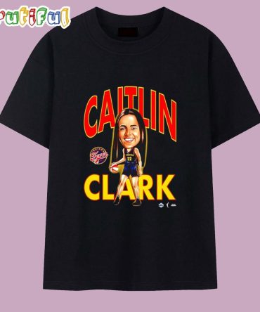 Caitlin Clark Indiana Fever Caricature T Shirt