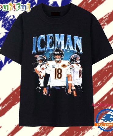 Caleb Williams Bears Iceman 2025 T Shirt