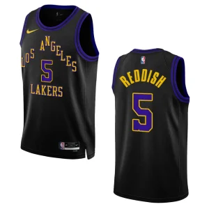 Cam Reddish City Edition Los Angeles Lakers 2023-24 Black Swingman Jersey - Alzaintravels
