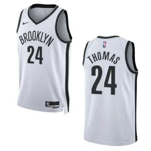 Cam Thomas Association Edition Brooklyn Nets 2022-23 White Swingman Jersey - Alzaintravels