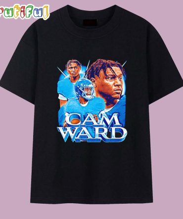 Cam Ward Tennessee Titans Picture Collage Vintage T Shirt