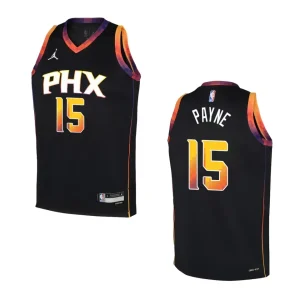 2022-23 Phoenix Suns Youth Statement Edition Cameron Payne Black Jersey - Alzaintravels