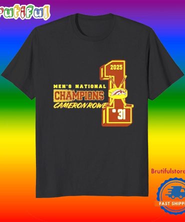 Cameron Rowe Western Michigan Broncos National Champions No One Shirts