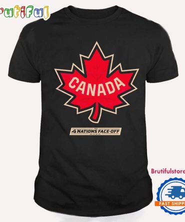 Canada 2025 4 Nations Face Off Vintage T Shirt
