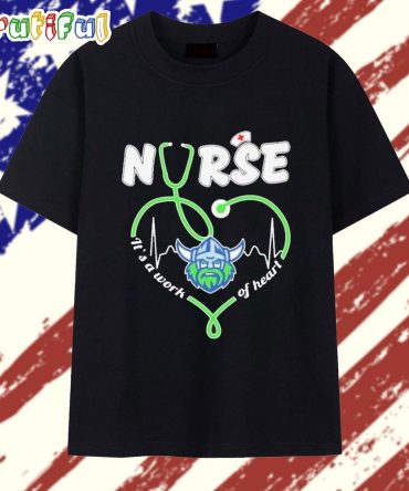 Canberra Raiders Nurse It’S Work Of Heart T Shirt