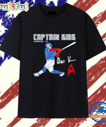 Captain Kirk Toronto Blue Jays Alejandro Kirk #30 Signature T Shirt