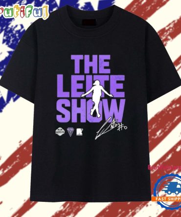 Carla Leite Golden State Valkyries The Leite Show Signature T Shirt