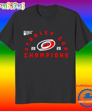 Carolina Hurricanes 2025 Stanley Cup Champions T Shirt