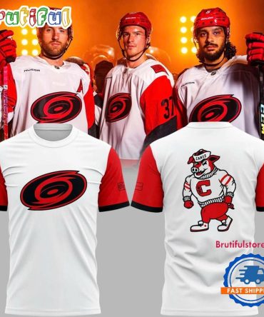 Carolina Hurricanes Strutting Stormy Road Uniform T Shirt