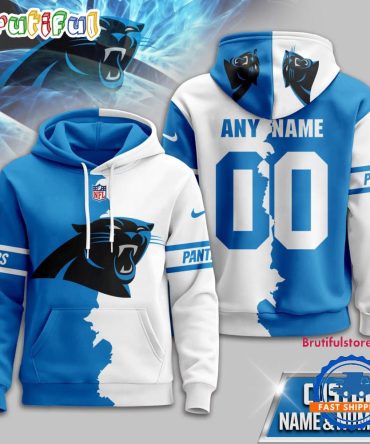 Carolina Panthers 2025 Nfl Victory Split Limited Hoodie Shirt