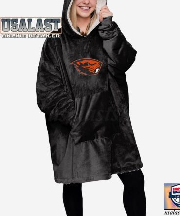 Oregon State Beavers Ncaa Wearable Blanket Sweatshirt