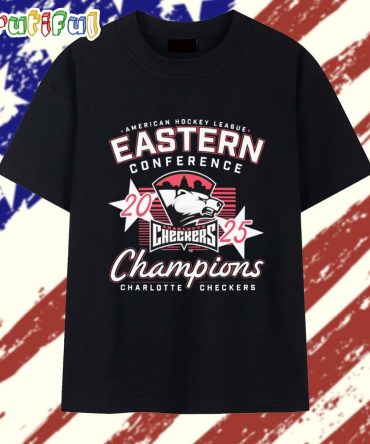 Charlotte Checkers 2025 Eastern Conference Champions T Shirt