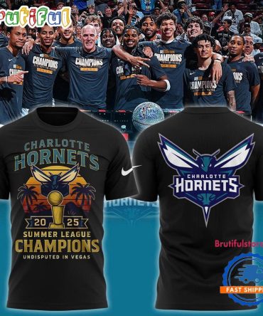 Charlotte Hornets 2025 Summer League Champions Undisputed In Vegas T Shirt