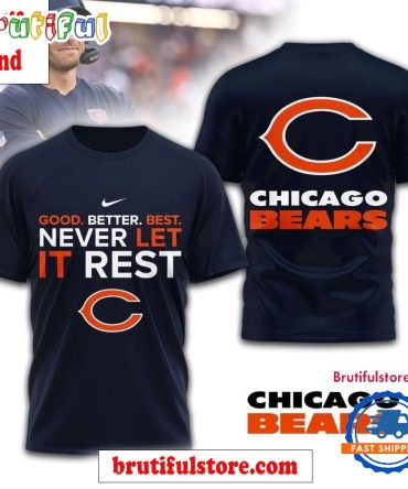 Chicago Bears Lovie Smith Thank You Good Best Better 2025 Limited Edition 3D Shirt