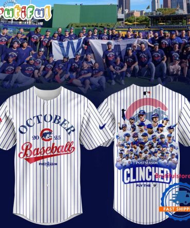 Chicago Cubs 2025 Postseason Limited Edition White Jersey Shirt