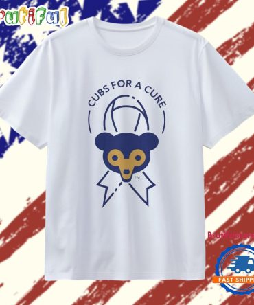 Chicago Cubs For A Cure Vintage T Shirt