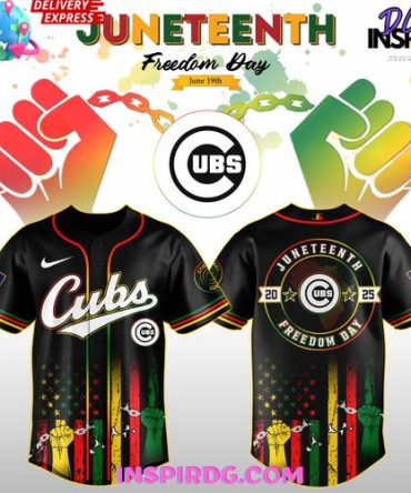 Celebrate Juneteenth With Cubs Pride: Exclusive Freedom Day Jersey - Limited Edition!