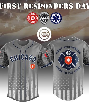 Chicago Cubs First Responders Jersey - Honoring Heroes , Limited Edition