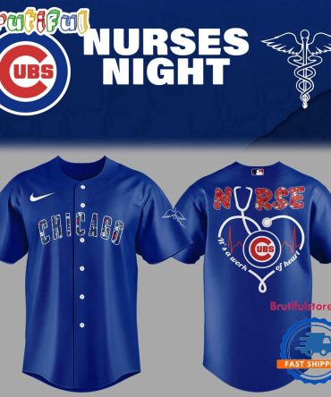 Chicago Cubs Nurses Night 2025 3D Jersey Shirt