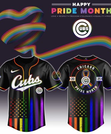 Celebrate Pride: Chicago Cubs Limited Edition Pride Month Jersey - Unisex, Vibrant Design