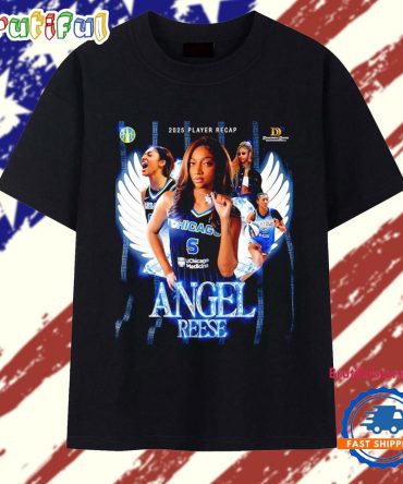 Chicago Sky Angel Reese 2025 Player Recap T Shirt