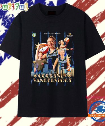 Chicago Sky Courtney Vandersloot 2025 Player Recap T Shirt