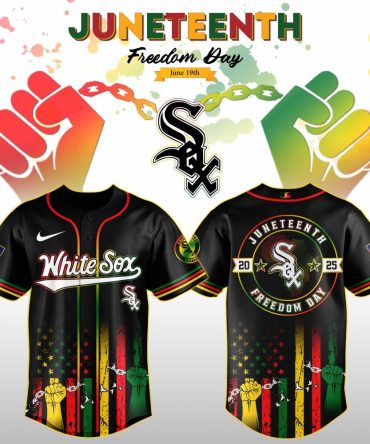 Celebrate Juneteenth In Style: Limited Edition White Sox Freedom Day Jersey – Get Yours Now!
