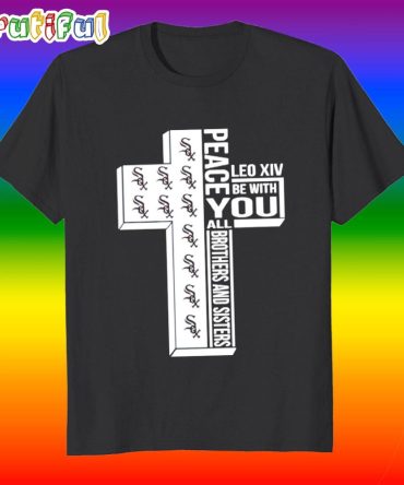 Chicago White Sox Peace Leo Xiv Be With You All Brothers And Sisters T Shirt