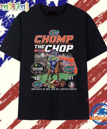 Chomp Sunshine Snowdown Champs The Chop 2025 T Shirt