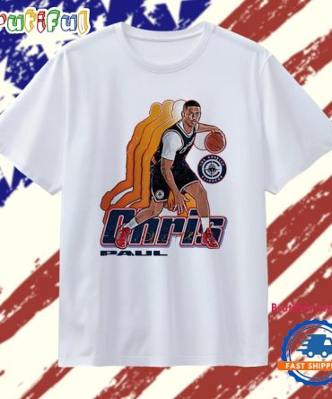Chris Paul Los Angeles Clippers Retro Signature ’26 T Shirt
