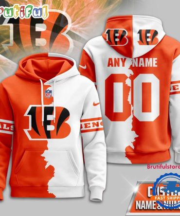 Cincinnati Bengals 2025 Nfl Victory Split Limited Hoodie Shirt