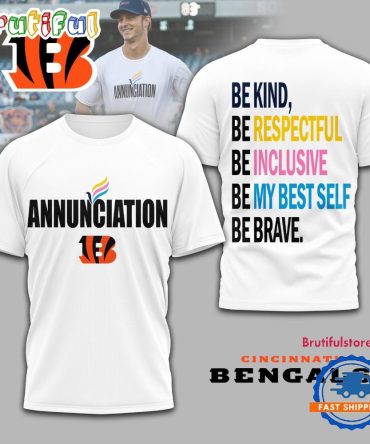 Cincinnati Bengals Nfl Annunciation 2025 Unisex 3D Shirt