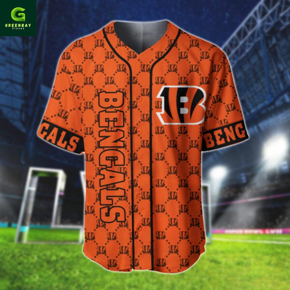 Customizable Bengals Baseball Jersey - Add Your Name & Number For Game Day Style! - Image 2