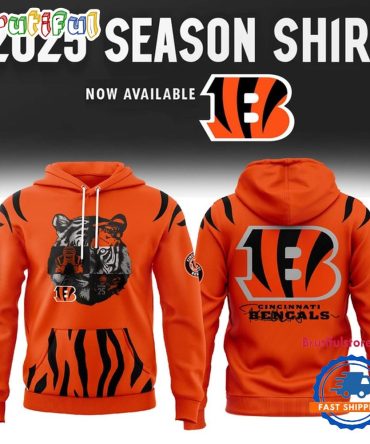 Cincinnati Bengals Now Available 2025 Season Hoodie