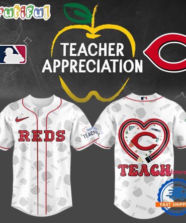 Cincinnati Reds Teacher Appreciation 2025 Baseball Jersey