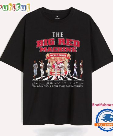 Cincinnati Reds The Big Red Machine World Series Back 2 Back Champions T Shirt