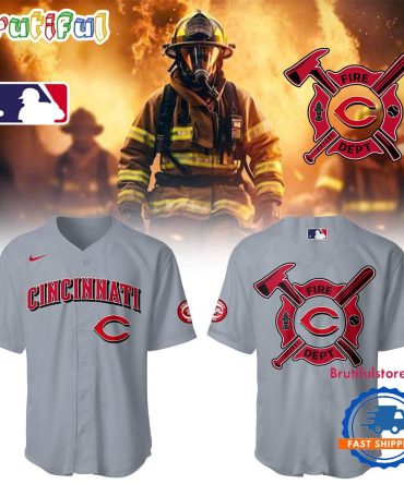 Cincinnati Reds X Firefighter Appreciation Night Jersey