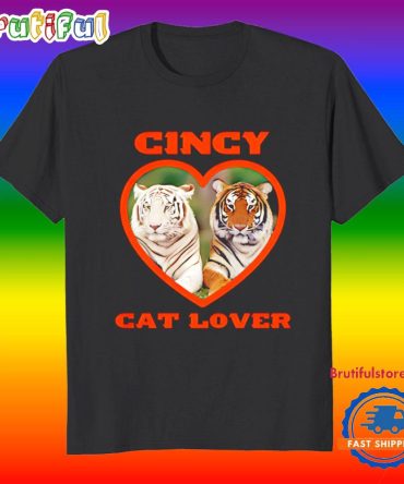 Cincy Cat Lover Cincinnati Bengals T Shirt