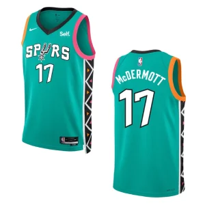 2022-23 City Edition San Antonio Spurs Doug McDermott Turquoise Swingman Jersey - Alzaintravels