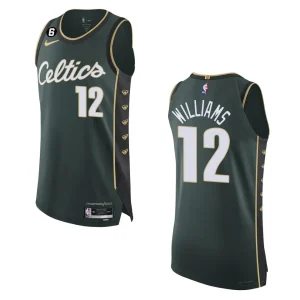 2022-23 City Edition Boston Celtics Grant Williams Green Authentic Jersey - Alzaintravels