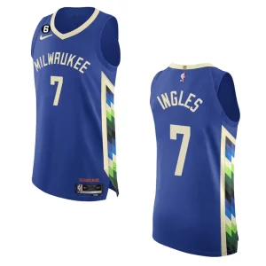 2022-23 City Edition Milwaukee Bucks Joe Ingles Royal Jersey - Alzaintravels