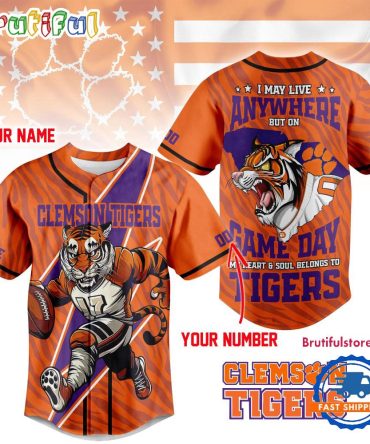 Clemson Tigers 2025 Ncaa Game Day Jersey Shirt